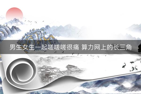 男生女生一起嗟嗟嗟很痛 算力网上的长三角